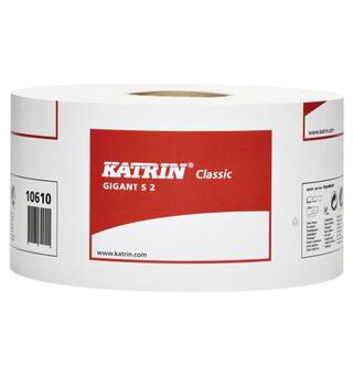 Toalettpapir KATRIN Gigant S2 2 lag - 200 meter lengde